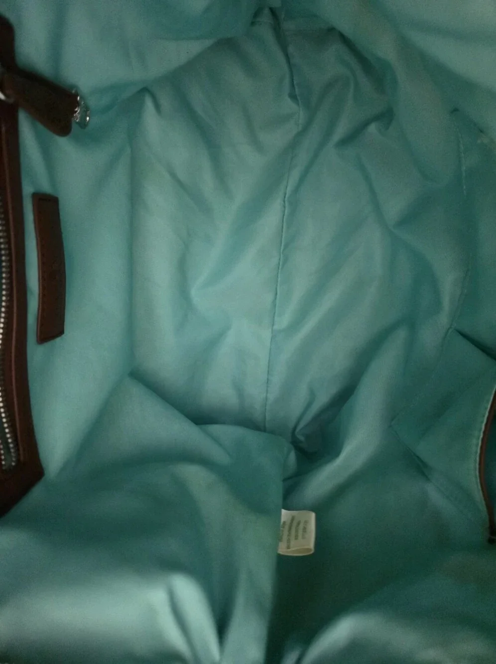 Lily Jade Madeline Leather Convertible Backpack Tote Brown Crossbody Diaper Bag